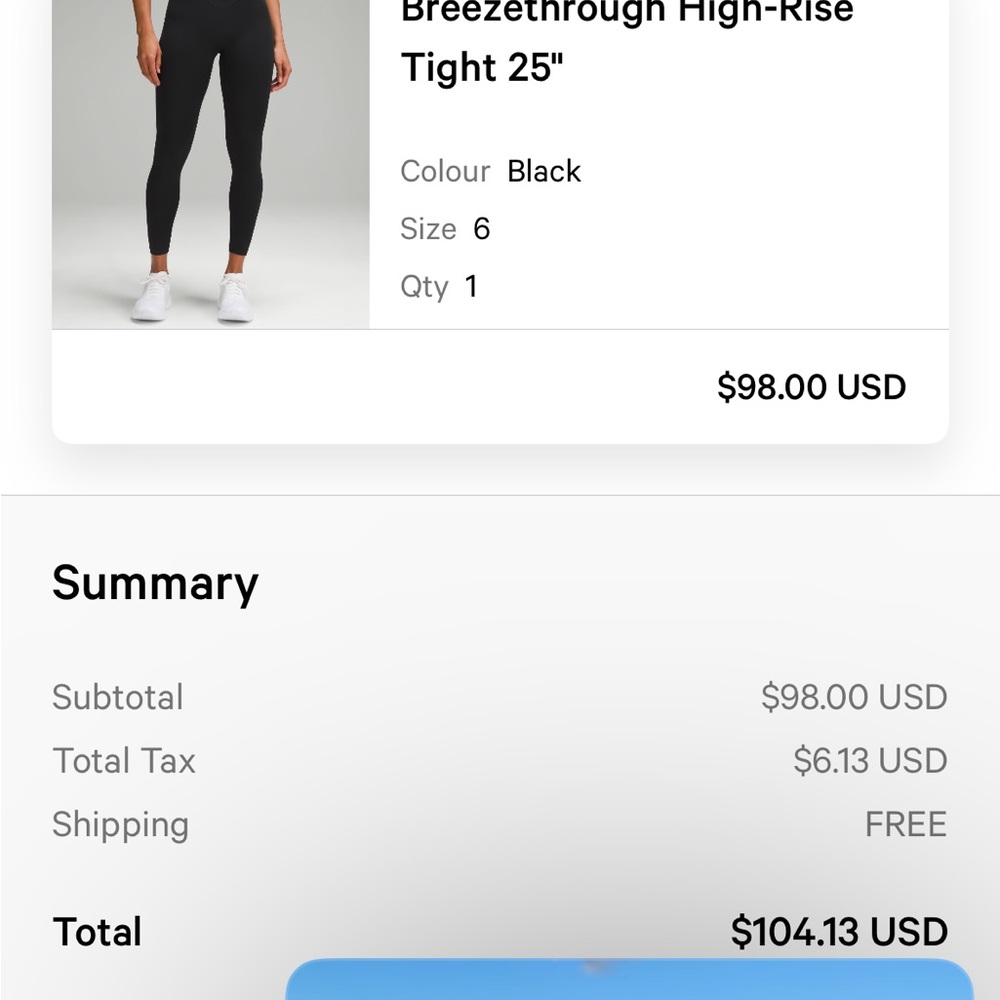 Black High-Rise Leggings